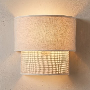 Brilagi - Applique LED BOHO ECO 1xE27/10W/230V crema