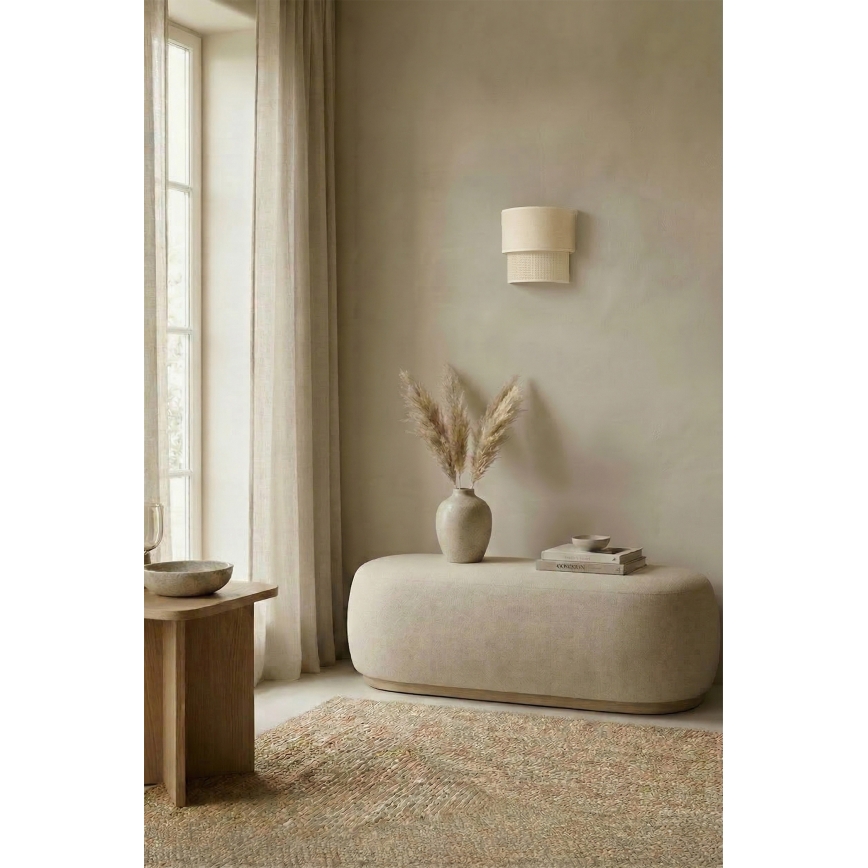 Brilagi - Applique LED BOHO ECO 1xE27/10W/230V crema