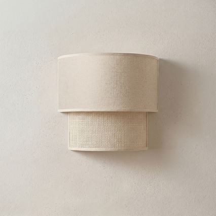 Brilagi - Applique LED BOHO ECO 1xE27/10W/230V crema