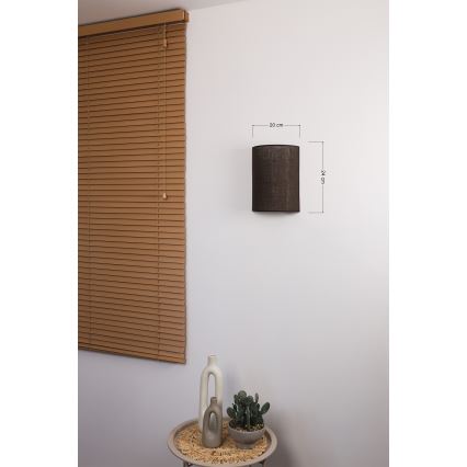 Brilagi - Applique LED BOHO STYLE 1xE27/15W/230V marrone