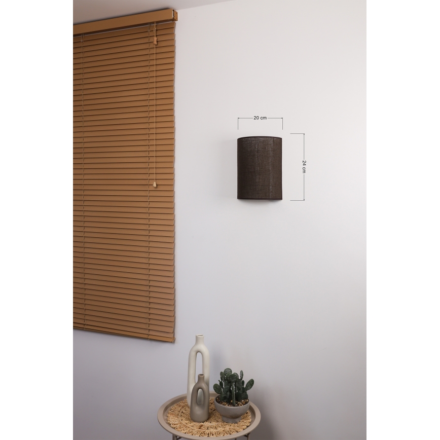 Brilagi - Applique LED BOHO STYLE 1xE27/15W/230V marrone