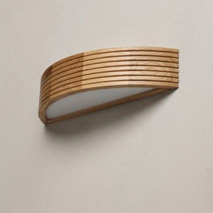 Brilagi - Applique LED CARVALHO MODERN 1xE27/60W/230V rovere