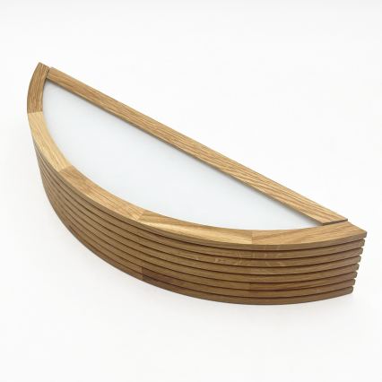 Brilagi - Applique LED CARVALHO MODERN 1xE27/60W/230V rovere