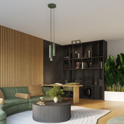 Brilagi - Applique LED CRESTO 1x GU10/10W/230V 10 cm verde