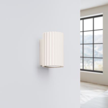 Brilagi - Applique LED CRESTO 1xGU10/10W/230V 10 cm crema