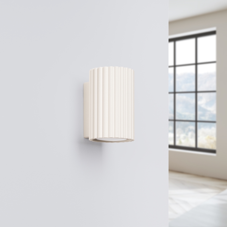 Brilagi - Applique LED CRESTO 1xGU10/10W/230V 10 cm crema