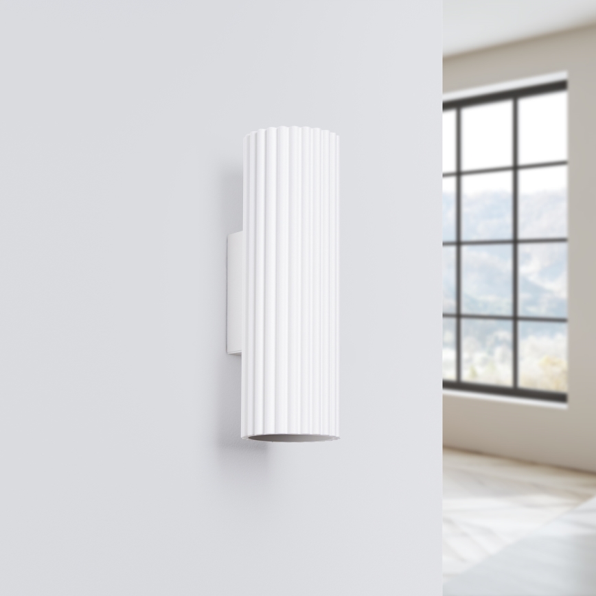 Brilagi - Applique LED CRESTO 2xGU10/10W/230V 20 cm bianca