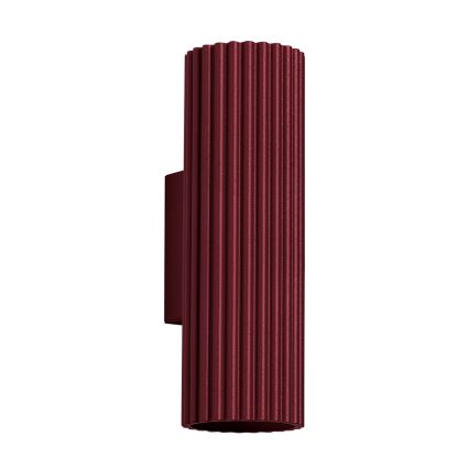 Brilagi - Applique LED CRESTO 2xGU10/10W/230V 20 cm bordeaux