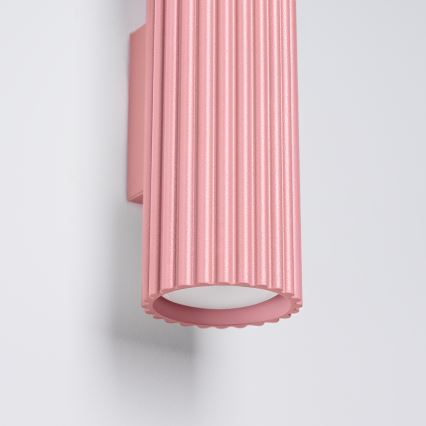 Brilagi - Applique LED CRESTO 2xGU10/10W/230V 20 cm rosa