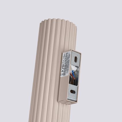 Brilagi - Applique LED CRESTO 2xGU10/10W/230V 20 cm taupe