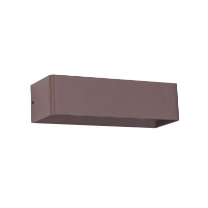 Brilagi - Applique LED da esterno DONNANI LED/12W/230V marrone IP44