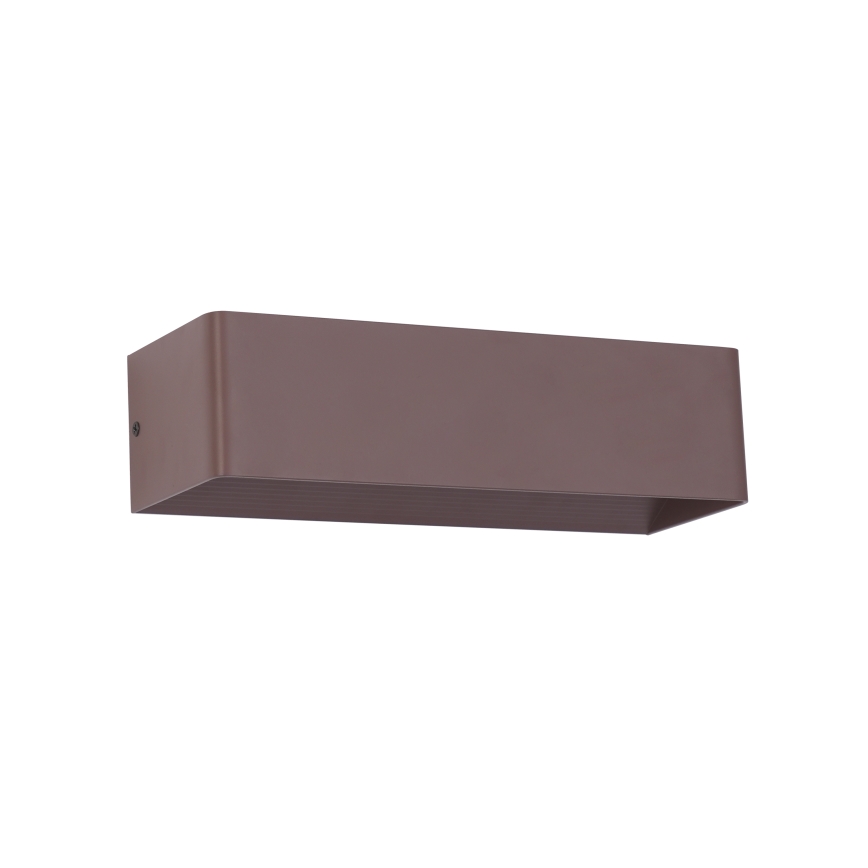 Brilagi - Applique LED da esterno DONNANI LED/12W/230V marrone IP44