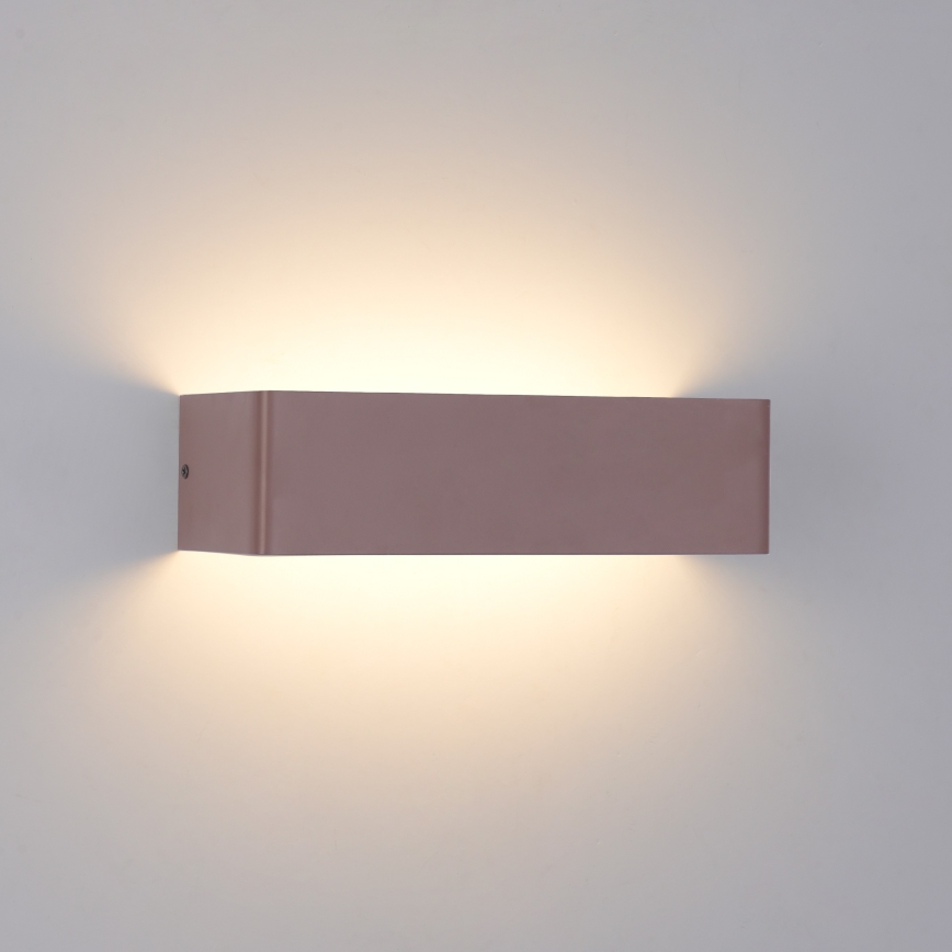 Brilagi - Applique LED da esterno DONNANI LED/12W/230V marrone IP44