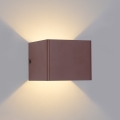 Brilagi - Applique LED da esterno DONNANI LED/5W/230V 10 cm marrone IP44
