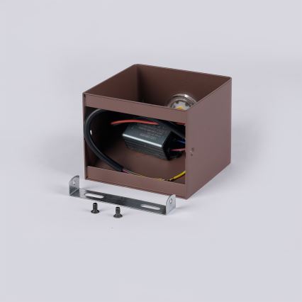 Brilagi - Applique LED da esterno DONNANI LED/5W/230V marrone IP44