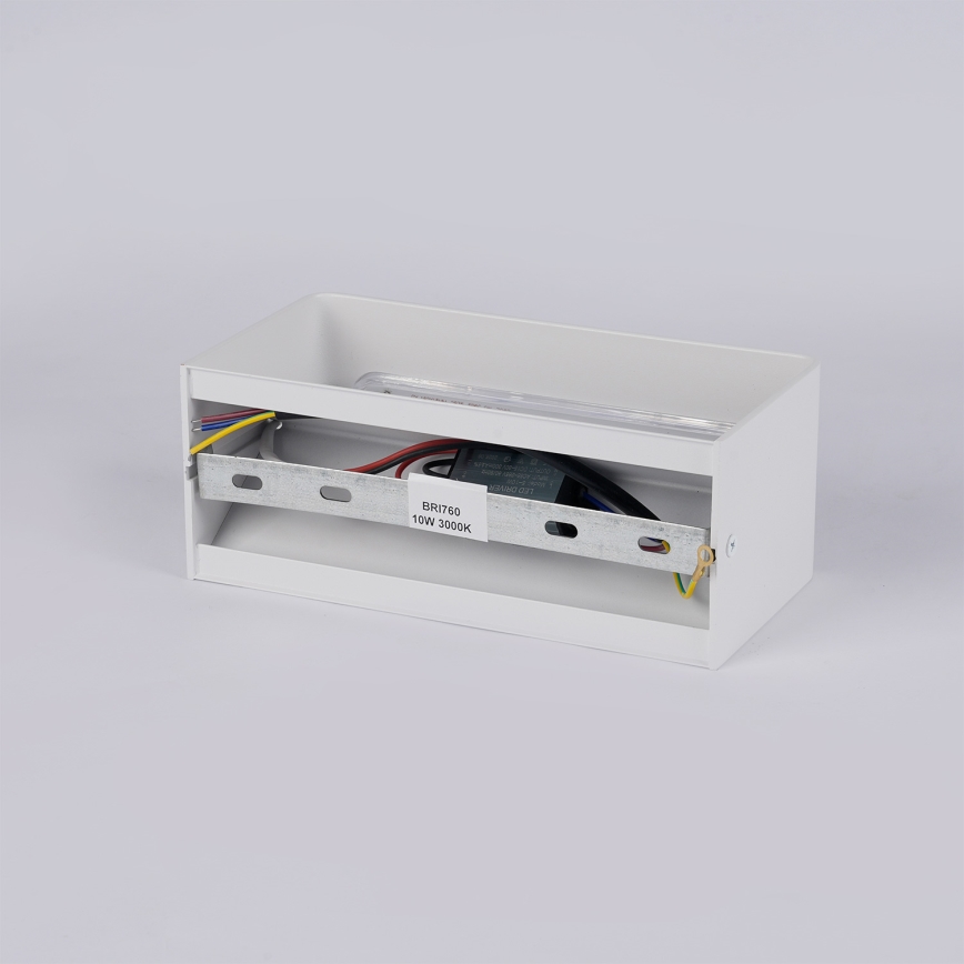Brilagi - Applique LED da esterno DONNANI LED/7W/230V 20 cm bianco IP44