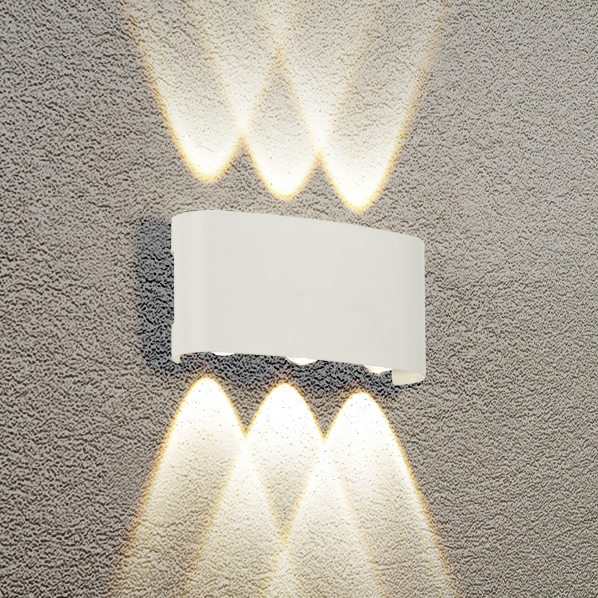 Brilagi - Applique LED da esterno FLAREBOX LED/6W/230V bianco IP65