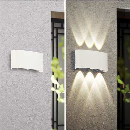 Brilagi - Applique LED da esterno FLAREBOX LED/6W/230V bianco IP65