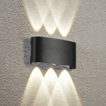 Brilagi - Applique LED da esterno FLAREBOX LED/6W/230V nero IP65