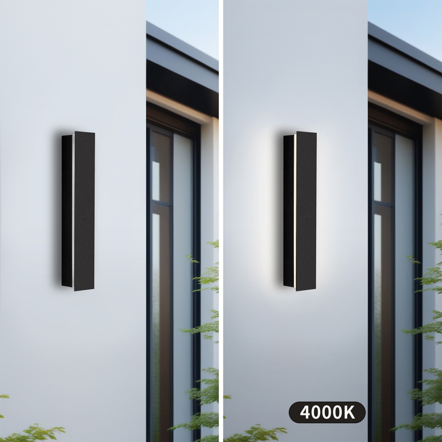 Brilagi - Applique da esterno LED LINEAR LED/8W/230V 4000K IP65 30 cm nero CRI 90