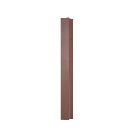 Brilagi - Applique da parete per esterni LINEAR LED, 12W, 230V, 3000K, IP65, 50 cm, marrone, CRI 90