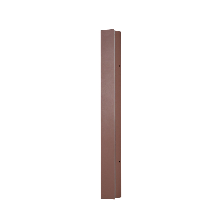 Brilagi - Applique da parete per esterni LINEAR LED, 12W, 230V, 3000K, IP65, 50 cm, marrone, CRI 90