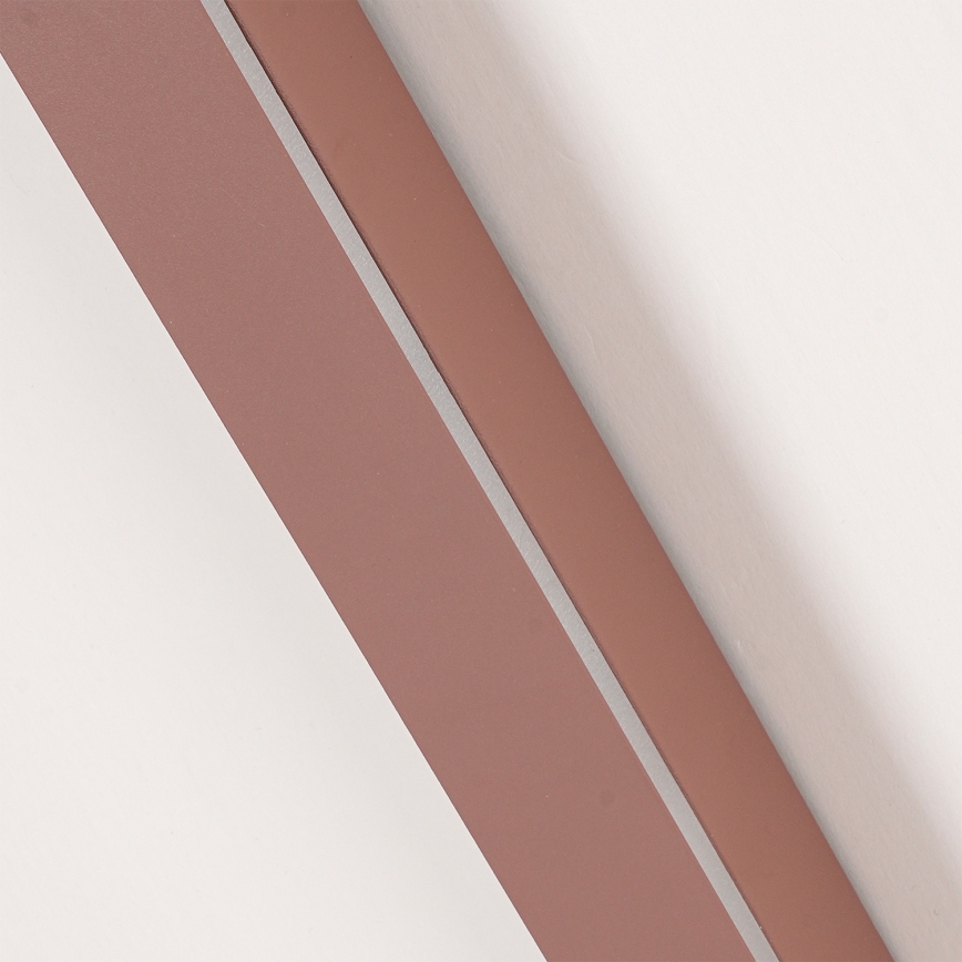 Brilagi - Applique da parete per esterni LINEAR LED, 12W, 230V, 3000K, IP65, 50 cm, marrone, CRI 90