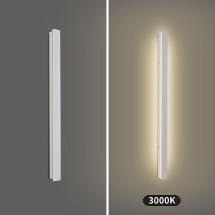 Brilagi - Applique da esterno LINEAR LED, 22 W, 230 V, 3000 K, IP65, 100 cm, bianco, CRI 90