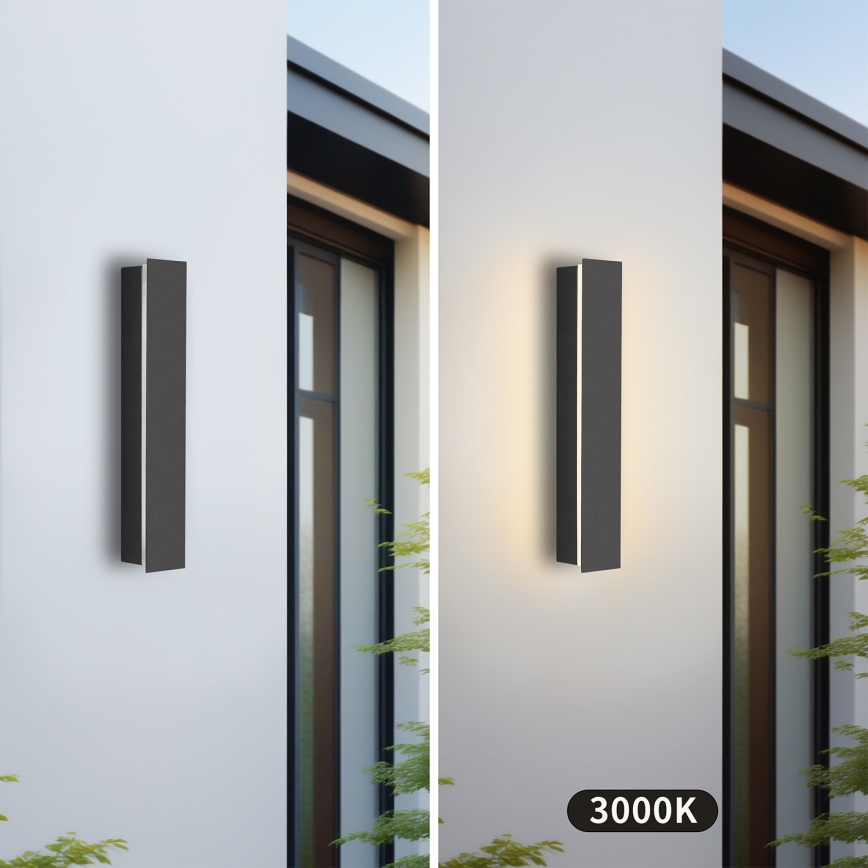 Brilagi - Applique da esterno LINEAR LED/8W/230V 3000K IP65 30 cm antracite CRI 90