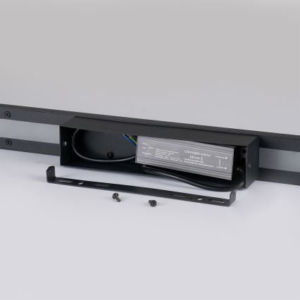 Brilagi - Applique da esterno LED LUNA LED/30W/230V 3000K IP65 150 cm nero CRI 90