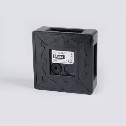Brilagi - Applique LED da esterno QUADRAY LED/6W/230V nera IP54