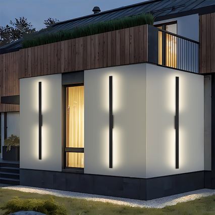 Brilagi - Applique da esterno LED LUNA LED/30W/230V 4000K IP65 150 cm nero CRI 90