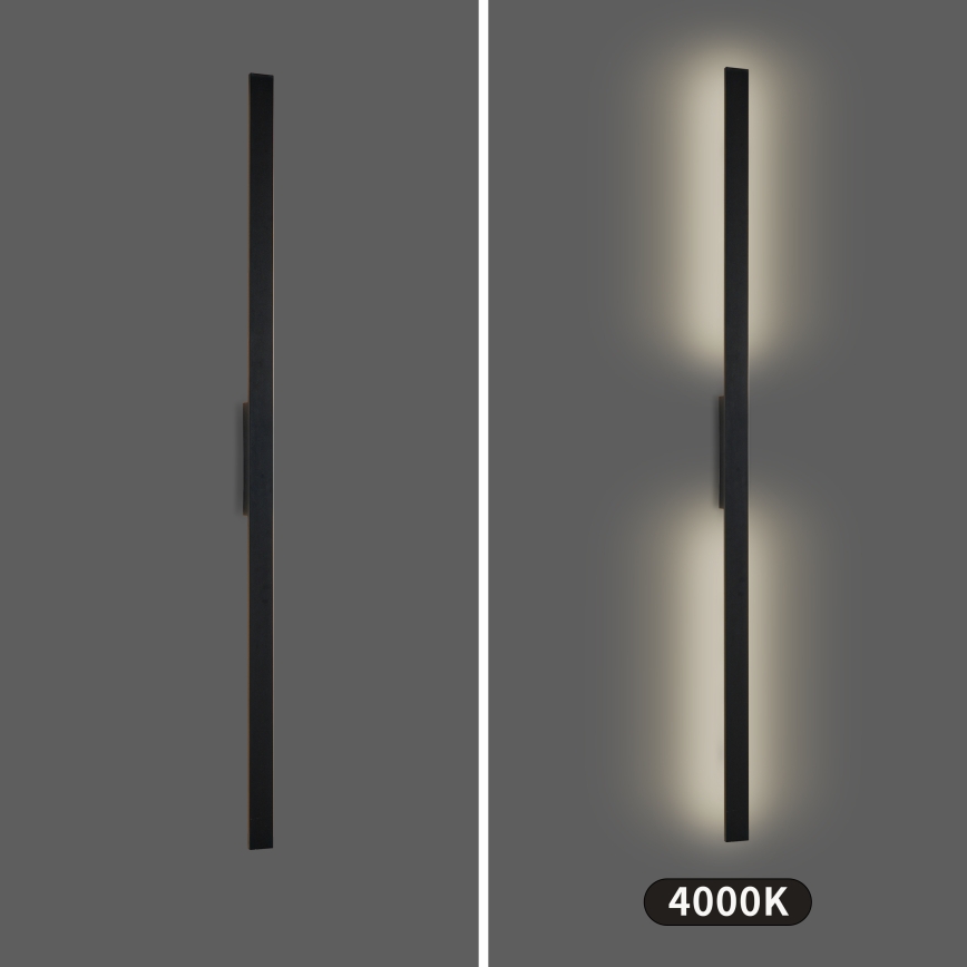 Brilagi - Applique da esterno LED LUNA LED/30W/230V 4000K IP65 150 cm nero CRI 90
