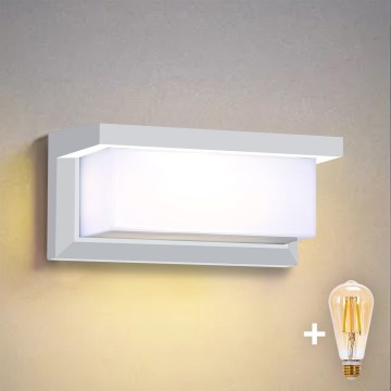 Brilagi - Applique LED dimmerabile da esterno BRICKY 1xE27/6W/230V 2700-6500K IP54 bianco
