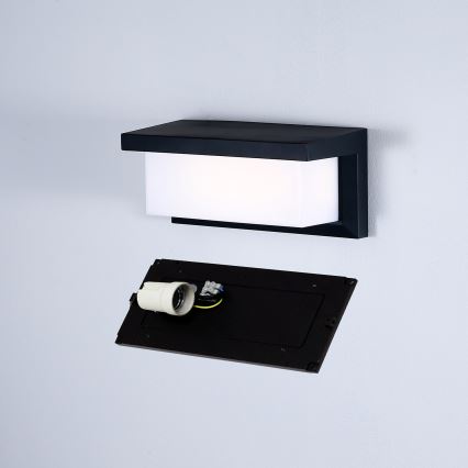Brilagi - Applique da esterno LED dimmerabile BRICKY 1xE27/6W/230V 2700-6500K IP54 nero
