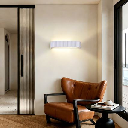 Brilagi - Applique a LED dimmerabile FALCON MODERN LED/14W/230V 3000-6000K 40 cm bianco + telecomando