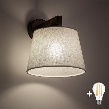BRILAGI - applique LED LATTE 1xE27/15W/230V pino/bianco