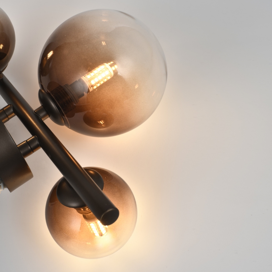Brilagi - Applique LED MILLA 3xG9/3W/230V marrone/marrone fumé