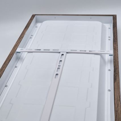 Brilagi - Plafoniera LED per bagno WOODY FRAME LED/40W/230V 120x30 cm IP44 noce