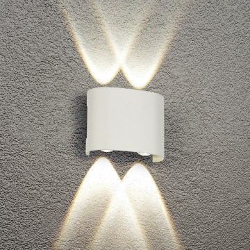 Brilagi - Applique LED per esterni FLAREBOX LED/4W/230V bianca IP65