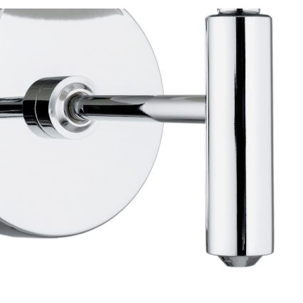 Brilagi - Applique MONTE 1xE27/15W/230V beige/cromo lucido