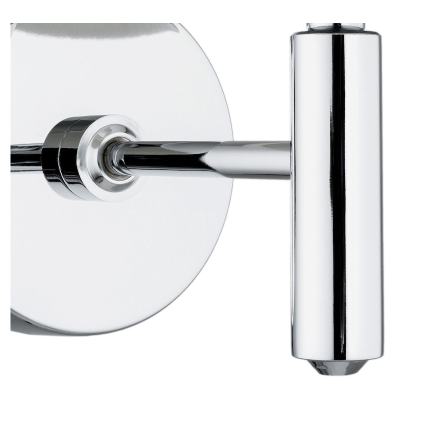 Brilagi - Applique MONTE 1xE27/15W/230V beige/cromo lucido