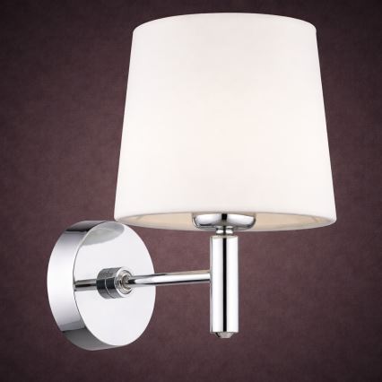 Brilagi - Applique MONTE 1xE27/15W/230V crema/cromo lucido