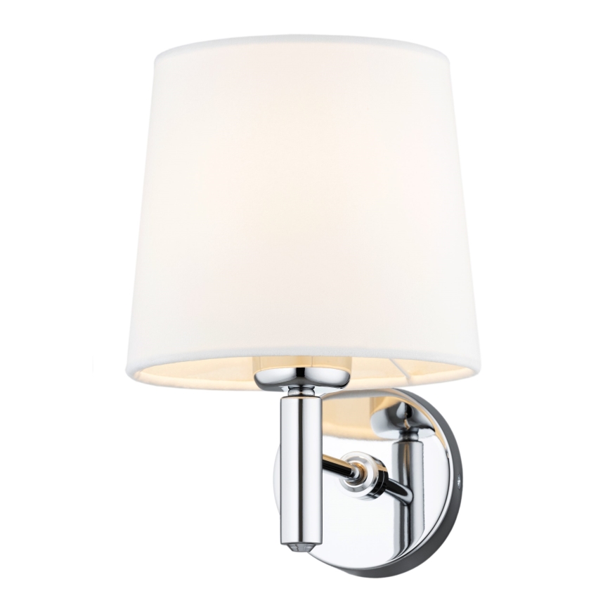 Brilagi - Applique MONTE 1xE27/15W/230V crema/cromo lucido