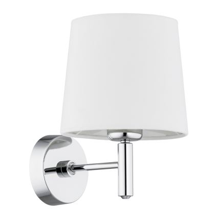 Brilagi - Applique MONTE 1xE27/15W/230V crema/cromo lucido