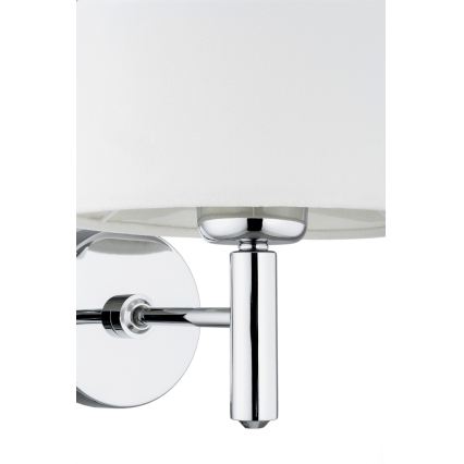 Brilagi - Applique MONTE 1xE27/15W/230V crema/cromo lucido