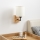 Brilagi - Applique NUBILA WOOD 1xE27/25W/230V quercia/nero/color crema