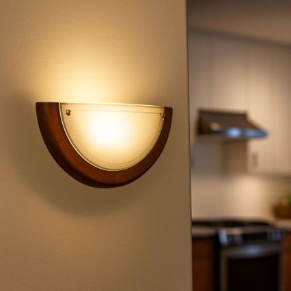 Brilagi - Applique ORBIS 1xE27/60W/230V 30 cm, finitura pino