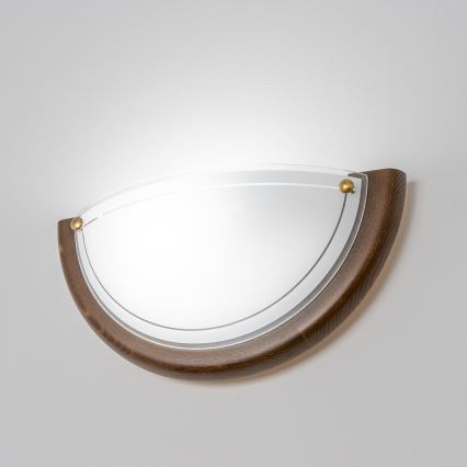 Brilagi - Applique ORBIS 1xE27/60W/230V 30 cm, finitura pino