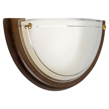 Brilagi - Applique ORBIS 1xE27/60W/230V 30 cm, finitura pino